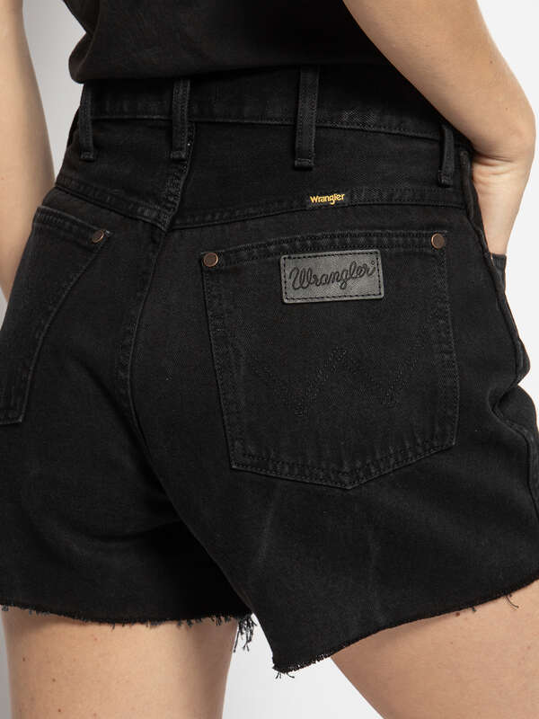 Wrangler Denim Shorts black | Dress-for-less