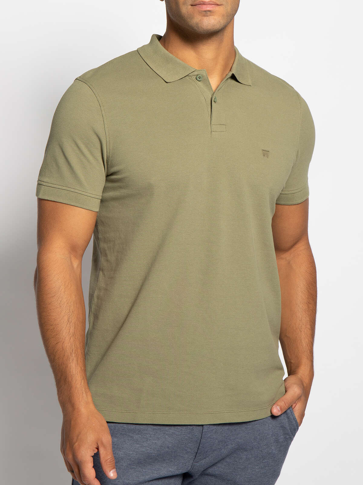 Wrangler Polo Shirt green | Dress-for-less