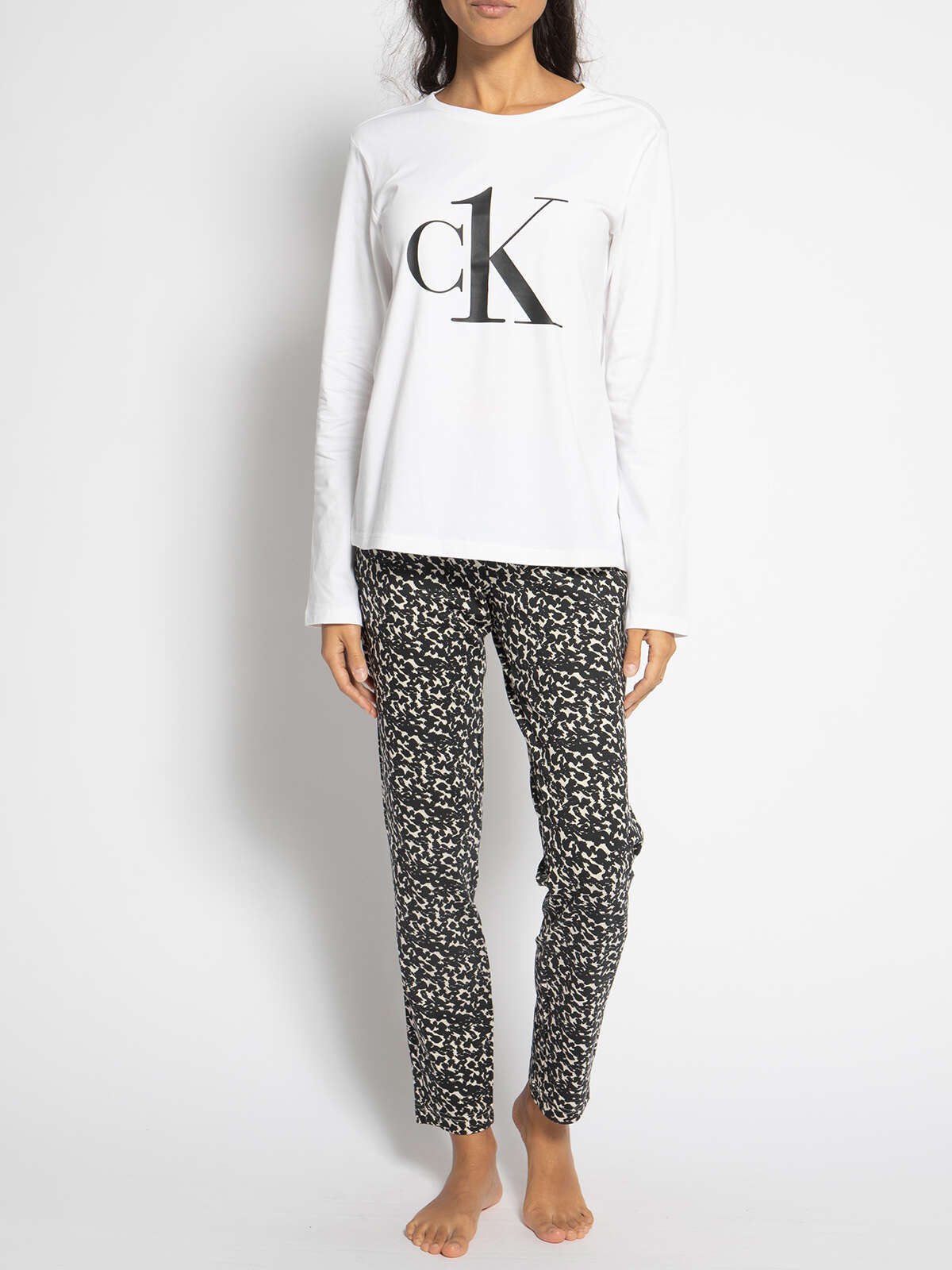 Calvin Klein Pijama blanco | Dress-for-less
